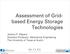 Assessment of Gridbased Energy Storage