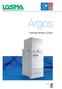 Argos. Cartridge filtration system ENG