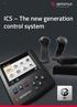 ICS The new generation control system