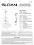 INSTALLATION INSTRUCTIONS FOR SLIMLINE BEDPAN WASHER WITH EXPOSED ROYAL FLUSHOMETER