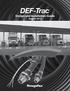 DEF-Trac. Design and Installation Guide. August 2015
