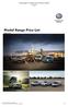 Volkswagen Commercial Vehicles Ireland Pricelist November 2014