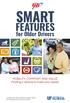 SMART FEATURES for Older Drivers
