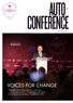 AUTO CONFERENCE DAILY NEWSLETTER #1 TUESDAY VOICES FOR CHANGE