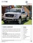 2007 F-150. F-Series Leadership. Contents. F-150 Strengths Unsurpassed Towing: 10,500 lbs. Best Payload: 3050 lbs.