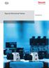 Special Directional Valves RE 00169/ The Drive & Control Company