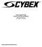 Cybex Eagle Glute Owner s and Service Manual Strength Systems Part Number H