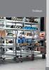 Trolleys Ergonomic workspaces product catalogue