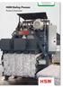 HSM Baling Presses. Product Overview ENVIRONMENTAL TECHNOLOGY