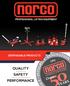 PROFESSIONAL LIFTING EQUIPMENT DEPENDABLE PRODUCTS 50YEARS QUALITY SAFETY PERFORMANCE. Over