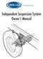 Independent Suspension System Owner s Manual