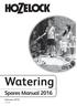 Watering Spares Manual February