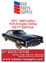 Cadillac Parts & Supply Catalog Edition