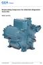 Reciprocating Compressors for industrial refrigeration / Series RC6