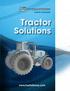 Tractor. Solutions.