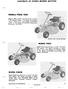 CONTENTS OF RIDING MOWER SECTION MODELS 9300, 9301 MODEL 9302 MODEL 9302E