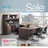 Sale. Fall 2014 Office Furniture. Sale. Bowfront Workstation PL189/193/182/166 List $1300 Your Choice of 6 Finishes