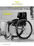 Tukan. Rigid wheelchair with open frame.