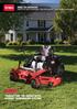 RIDE ON MOWERS TIMECUTTER ZERO TURN MOWERS / ZERO TURN TRACTOR / TITAN HD ZERO TURN MOWERS NEW TIMECUTTER HD SERIES WITH MYRIDE SUSPENSION SYSTEM