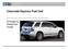 Chevrolet Equinox Fuel Cell. Emergency Response Guide
