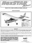 READY-TO-FLY RADIO CONTROLLED MODEL AIRPLANE