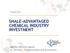 SHALE-ADVANTAGED CHEMICAL INDUSTRY INVESTMENT