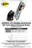 2004½-07 Dodge Cummins BD Turbo Mount Exhaust Brake Installation Instructions