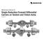 Single-Reduction Forward Differential Carriers on Tandem and Tridem Axles
