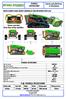 TECHNICAL SPECIFICATIONS GREEN CLIMBER LV600: REMOTE-CONTROLLED TRACTOR MOWER WITH FLAIL