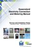 Queensland Electricity Connection and Metering Manual