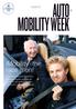 MOBILITY WEEK AUTO. imobility - the race is on!