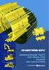 UNDERCARRIAGE PARTS FOR TRACK-TYPE DOZERS AND EXCAVATORS. Distributed by: