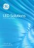 LED Solutions Product catalogue 2017/18