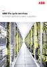 ABB life cycle services Uninterruptible power supplies