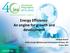 Energy Efficiency: An engine for growth and development. Philippe Benoit Head, Energy Efficiency and Environment Division, IEA 8 June 2015