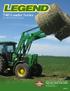 740 Loader Series. Toll Free: (855) For HP JD Tractors USA. 200 N. Cleveland Lennox, SD 57039