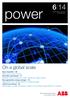 power 6 14 A power protection magazine of the ABB Group On a global scale