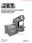 Operating Instructions and Parts Manual 3-Wheel Belt Grinder Models BGB-142/248/260-1/260-3