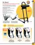 Sit-Stand. Ergonomic and Safety Products. For Workers Who Can t Sit Down on the Job! 250 LB. CAPACITY! Easy Seat Height Adjustment!