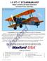 Congratulations on your acquisition of a Maxford USA ARF PT-17 Stearman!