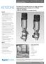 Keystone Hygienic Products Figure 267J/268J (Reversible) Single Seal Piston Valves