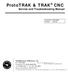 ProtoTRAK & TRAK CNC. Service and Troubleshooting Manual. Southwestern Industries, Inc P. O. Box Document: P/N Version: