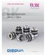 FLEXIBLE AND TORSIONALLY RIGID. THE ULTIMATE COUPLING BELLOWS COUPLINGS. SERIES BK 15 10,000 Nm.