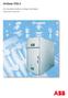UniGear ZS3.2. Air-insulated medium voltage switchgear Instruction manual