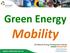 Green Energy. Mobility SA National Energy Development Institute GREEN TRANSPORT Carel Snyman
