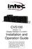 CVS100 Version 1.2 (Display Software ) Installation and Operation Guide