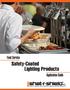 Food Service. Safety-Coated Lighting Products Application Guide