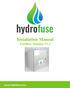 www. hydrofuse.com Installation Manual Fertilizer Machine V1.3