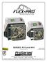 FLEX-PRO. Peristaltic Metering Pump. SERIES A3V and A4V. Operating Manual. ProSeries. by Blue-White Ind.