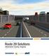 Artist Rendering. Design-Build Project for. Route 29 Solutions. Albemarle County, Virginia Contract ID No. C DB80